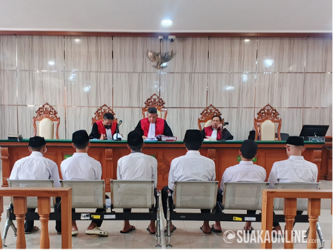 Sidang lanjutan enam mahasiswa UIN SGD Bandung